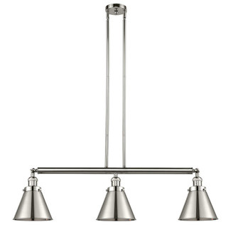 Appalachian - 3 Light - 40 inch - Polished Nickel - Stem Hung - Adjustable Island Light (3442|213-PN-M13-PN-LED)
