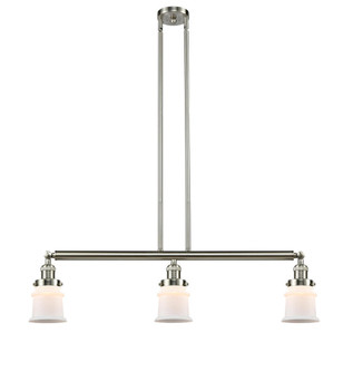 Canton - 3 Light - 39 inch - Brushed Satin Nickel - Stem Hung - Adjustable Island Light (3442|213-SN-G181S)
