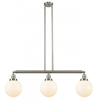 Beacon - 3 Light - 41 inch - Brushed Satin Nickel - Stem Hung - Island Light (3442|213-SN-G201-8)