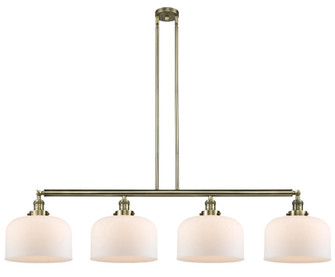 Bell - 4 Light - 54 inch - Antique Brass - Stem Hung - Adjustable Island Light (3442|214-AB-G71-L)
