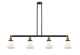 Bellmont - 4 Light - 51 inch - Black Antique Brass - Stem Hung - Adjustable Island Light (3442|214-BAB-G191)