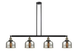Bell - 4 Light - 53 inch - Black Antique Brass - Stem Hung - Adjustable Island Light (3442|214-BAB-G78-LED)
