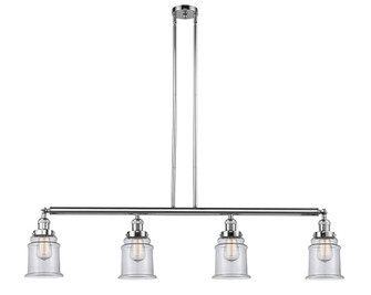 Canton - 4 Light - 51 inch - Polished Chrome - Stem Hung - Adjustable Island Light (3442|214-PC-G182)