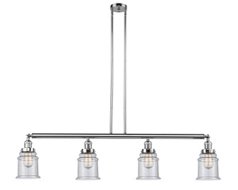 Canton - 4 Light - 51 inch - Polished Chrome - Stem Hung - Adjustable Island Light (3442|214-PC-G184)