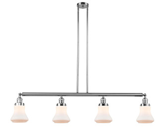 Bellmont - 4 Light - 51 inch - Polished Chrome - Stem Hung - Adjustable Island Light (3442|214-PC-G191-LED)