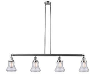 Bellmont - 4 Light - 51 inch - Polished Chrome - Stem Hung - Adjustable Island Light (3442|214-PC-G192)