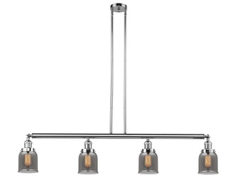Bell - 4 Light - 50 inch - Polished Chrome - Stem Hung - Adjustable Island Light (3442|214-PC-G53)
