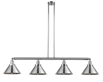 Briarcliff - 4 Light - 55 inch - Polished Chrome - Stem Hung - Adjustable Island Light (3442|214-PC-M10-PC-LED)