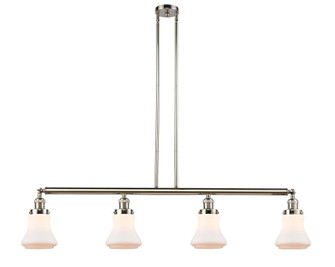 Bellmont - 4 Light - 51 inch - Polished Nickel - Stem Hung - Adjustable Island Light (3442|214-PN-G191-LED)