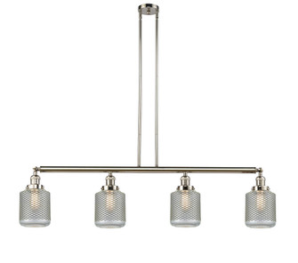 Stanton - 4 Light - 51 inch - Polished Nickel - Stem Hung - Adjustable Island Light (3442|214-PN-G262-LED)