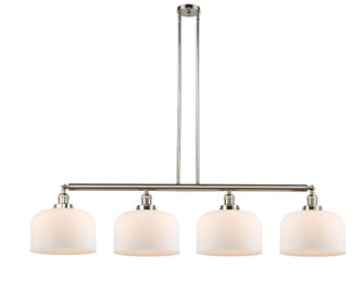 Bell - 4 Light - 54 inch - Polished Nickel - Stem Hung - Adjustable Island Light (3442|214-PN-G71-L)