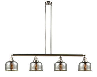 Bell - 4 Light - 53 inch - Polished Nickel - Stem Hung - Adjustable Island Light (3442|214-PN-G78)