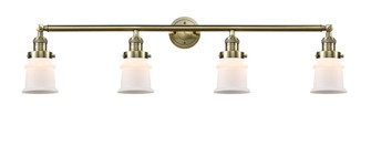 Canton - 4 Light - 42 inch - Antique Brass - Adjustable Bath Vanity Light (3442|215-AB-G181S)