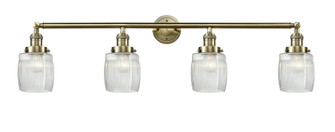 Colton - 4 Light - 42 inch - Antique Brass - Adjustable Bath Vanity Light (3442|215-AB-G302-LED)