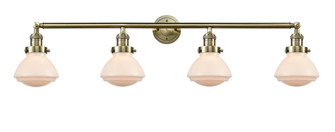 Olean - 4 Light - 43 inch - Antique Brass - Adjustable Bath Vanity Light (3442|215-AB-G321-LED)