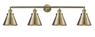 Appalachian - 4 Light - 44 inch - Antique Brass - Adjustable Bath Vanity Light (3442|215-AB-M13-AB-LED)