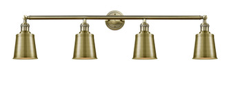 Addison - 4 Light - 42 inch - Antique Brass - Adjustable Bath Vanity Light (3442|215-AB-M9-AB)