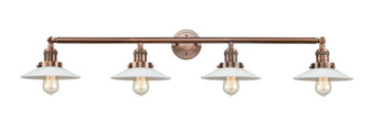 Halophane - 4 Light - 45 inch - Antique Copper - Adjustable Bath Vanity Light (3442|215-AC-G1)