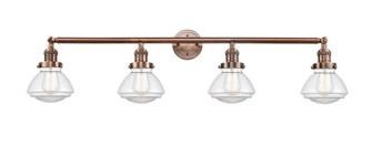 Olean - 4 Light - 43 inch - Antique Copper - Adjustable Bath Vanity Light (3442|215-AC-G322)