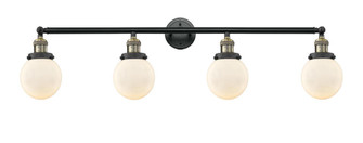 Beacon - 4 Light - 42 inch - Black Antique Brass - Adjustable Bath Vanity Light (3442|215-BAB-G201-6)