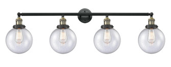 Beacon - 4 Light - 44 inch - Black Antique Brass - Adjustable Bath Vanity Light (3442|215-BAB-G204-8-LED)