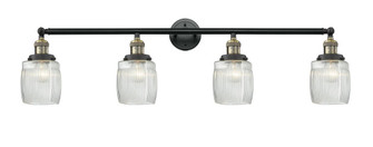 Colton - 4 Light - 42 inch - Black Antique Brass - Adjustable Bath Vanity Light (3442|215-BAB-G302-LED)
