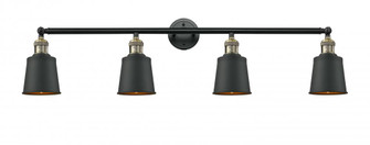Addison - 4 Light - 42 inch - Black Antique Brass - Adjustable Bath Vanity Light (3442|215-BAB-M9-BK-LED)