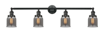 Bell - 4 Light - 42 inch - Matte Black - Adjustable Bath Vanity Light (3442|215-BK-G53-LED)