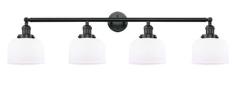 Bell - 4 Light - 44 inch - Matte Black - Adjustable Bath Vanity Light (3442|215-BK-G71)