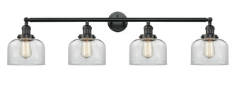 Bell - 4 Light - 44 inch - Matte Black - Adjustable Bath Vanity Light (3442|215-BK-G72)