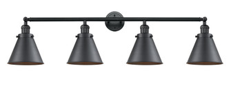 Appalachian - 4 Light - 44 inch - Matte Black - Adjustable Bath Vanity Light (3442|215-BK-M13-BK)