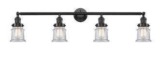 Canton - 4 Light - 42 inch - Oil Rubbed Bronze - Adjustable Bath Vanity Light (3442|215-OB-G182S-LED)