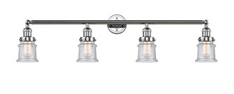 Canton - 4 Light - 42 inch - Polished Chrome - Adjustable Bath Vanity Light (3442|215-PC-G184S)