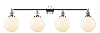 Beacon - 4 Light - 44 inch - Polished Chrome - Adjustable Bath Vanity Light (3442|215-PC-G201-8)