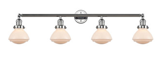 Olean - 4 Light - 43 inch - Polished Chrome - Adjustable Bath Vanity Light (3442|215-PC-G321-LED)