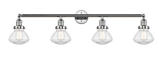 Olean - 4 Light - 43 inch - Polished Chrome - Adjustable Bath Vanity Light (3442|215-PC-G322)