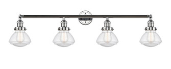 Olean - 4 Light - 43 inch - Polished Chrome - Adjustable Bath Vanity Light (3442|215-PC-G324-LED)
