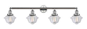 Oxford - 4 Light - 46 inch - Polished Chrome - Adjustable Bath Vanity Light (3442|215-PC-G532)
