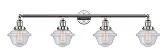 Oxford - 4 Light - 46 inch - Polished Chrome - Adjustable Bath Vanity Light (3442|215-PC-G534)