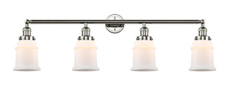Canton - 4 Light - 42 inch - Polished Nickel - Adjustable Bath Vanity Light (3442|215-PN-G181)