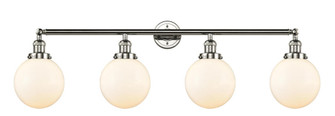 Beacon - 4 Light - 44 inch - Polished Nickel - Adjustable Bath Vanity Light (3442|215-PN-G201-8)