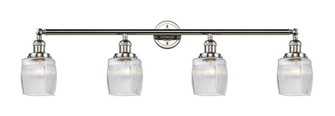 Colton - 4 Light - 42 inch - Polished Nickel - Adjustable Bath Vanity Light (3442|215-PN-G302-LED)