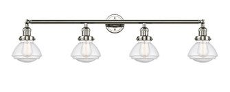 Olean - 4 Light - 43 inch - Polished Nickel - Adjustable Bath Vanity Light (3442|215-PN-G324-LED)