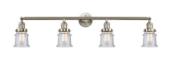 Canton - 4 Light - 42 inch - Brushed Satin Nickel - Adjustable Bath Vanity Light (3442|215-SN-G184S-LED)