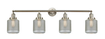 Stanton - 4 Light - 44 inch - Brushed Satin Nickel - Adjustable Bath Vanity Light (3442|215-SN-G262)