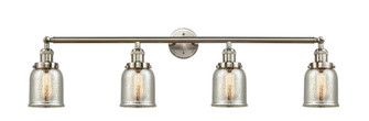 Bell - 4 Light - 43 inch - Brushed Satin Nickel - Adjustable Bath Vanity Light (3442|215-SN-G58)