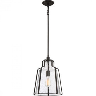 Haverford 1-Light Rustic Black Pendant Light (26|QF5228RK)