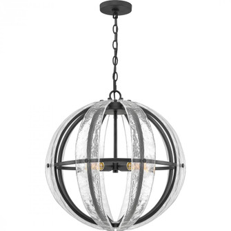 Dre 4-Light Matte Black Pendant Light (26|QOP5179MBK)