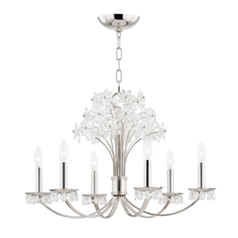 6 LIGHT CHANDELIER (57|4430-PN)