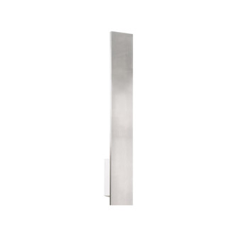 Vesta 24-in Brushed Nickel dimmable LED All-terior (Indoor/Outdoor) Wall Light (461|AT7924-BN)